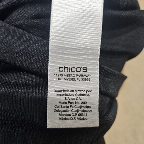 Chicos Zenergy Golf Skort Womens 1 Polka Dot Stretch Athletic Pocket Skirt Short - Picture 11 of 14